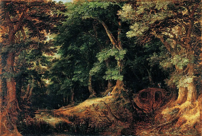 Gillis van Coninxloe – Forest landscape, Liechtenstein Museum (Vienna)