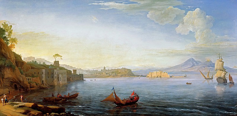 Adrian Manglar – View of Naples, Liechtenstein Museum (Vienna)