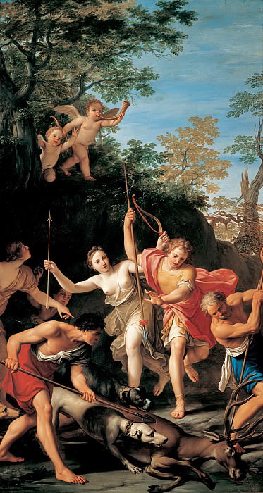 Маркантонио Франческини – Венера и Адонис на охоте, Музей Лихтенштейн (Вена)