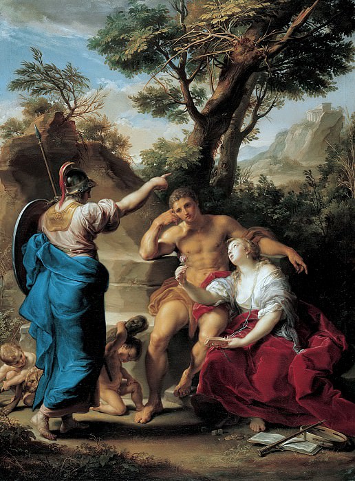 Pompeo Batoni – Hercules in thought, Liechtenstein Museum (Vienna)