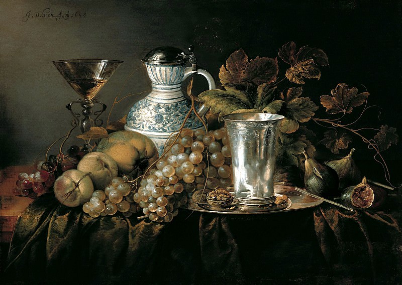 Jan Davidsz de Heem – Still life with a silver goblet, Liechtenstein Museum (Vienna)