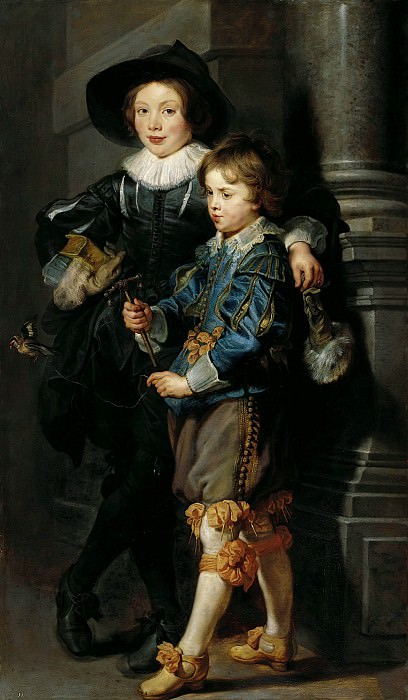Peter Paul Rubens – Portrait of Albert and Nicholas Rubens, Liechtenstein Museum (Vienna)