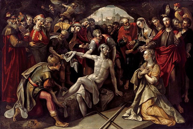 Martin de Vos – Resurrection of Lazarus, Liechtenstein Museum (Vienna)