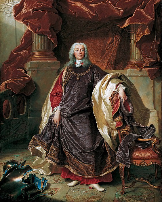 Jacent Rigaud – Portrait of Prince Joseph Wenzel von Liechtenstein , Liechtenstein Museum (Vienna)
