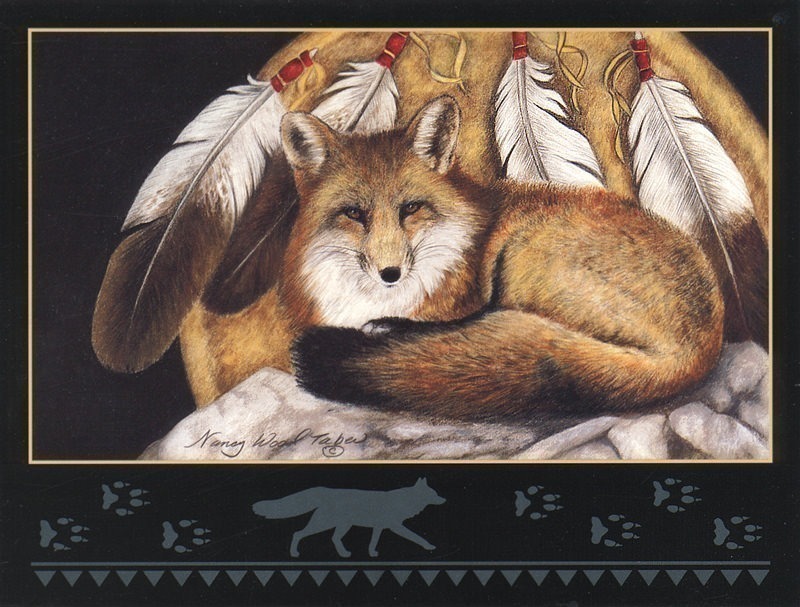 Taber-Wood Nancy-Spirit Fox. Native American