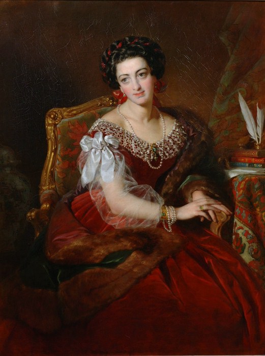 Virginia Oldoini, Countess of Castiglione. Friedrich Von Amerling