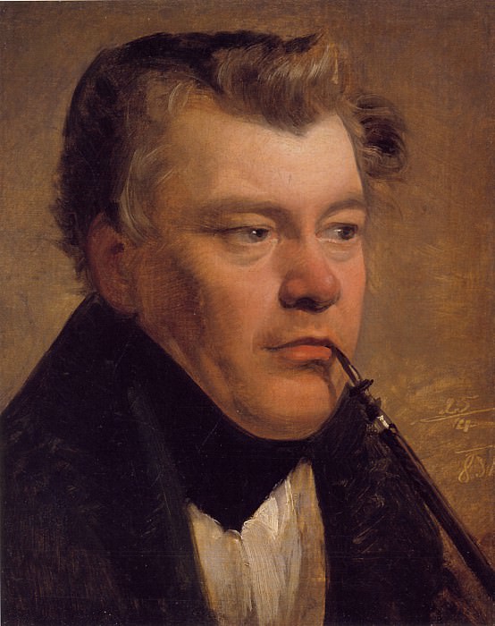 Portrait of Thomas Ender. Friedrich Von Amerling