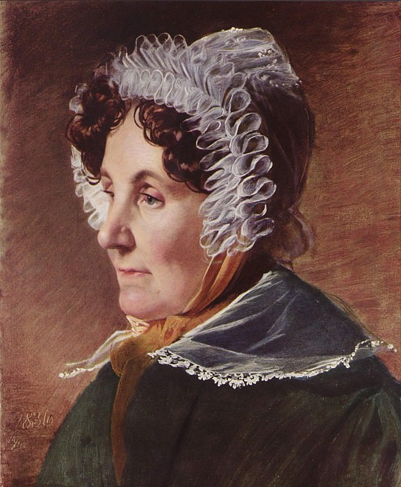 Мать художника. Фридрих фон Амерлинг