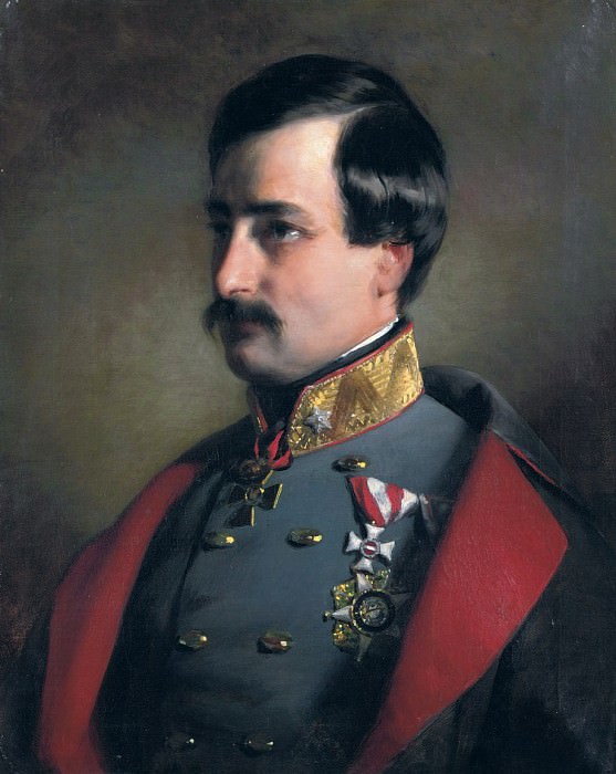 Портрет графа Александра фон Менсдорфа, принца Пуилли фон Дитрихштайна Никольсбургаа, принца. Фридрих фон Амерлинг