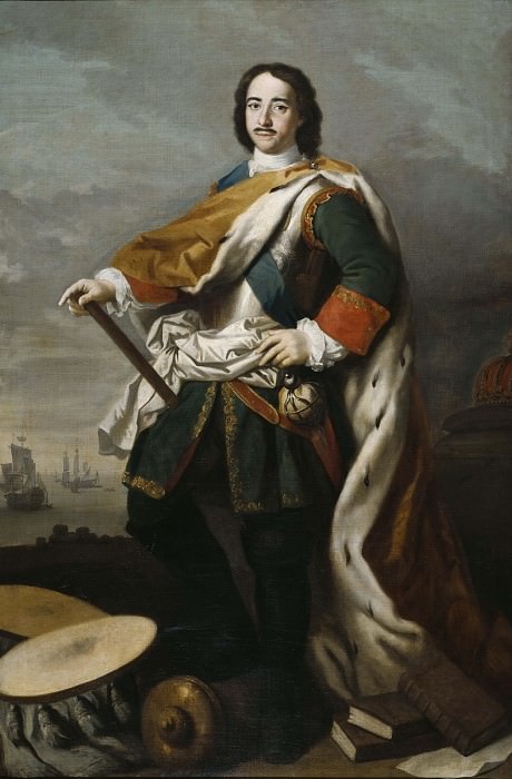 Пётр I (1672-1725), император России. Якопо Амигони