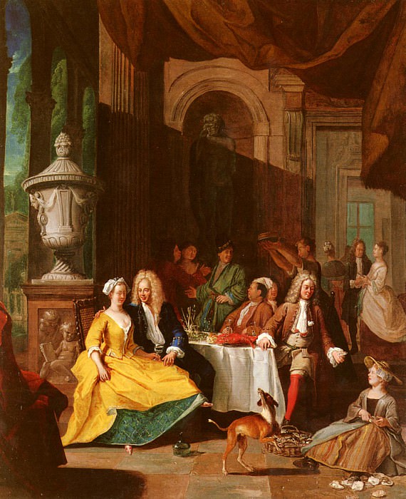 Gentleman At Table. Pieter Angellis