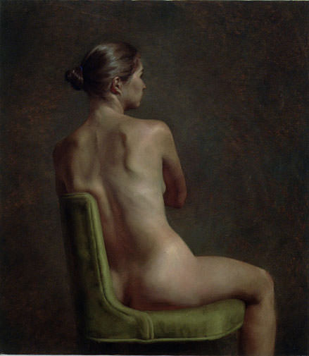 Seated Nude. Juliette Aristides