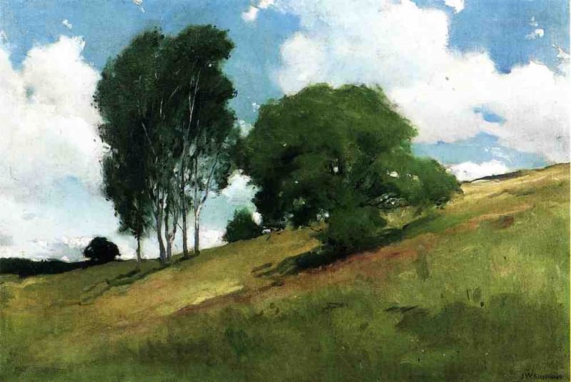Landscape Painted at Cornish New Hampshire. John White Alexander