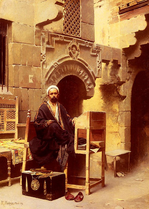 Египетский писец. Рафаэль фон Амброс