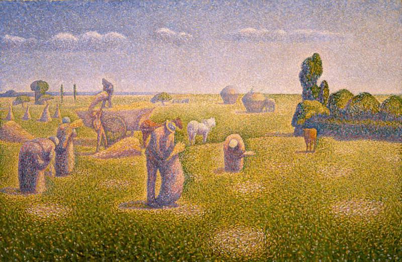 The Harvesters. Charles Angrand
