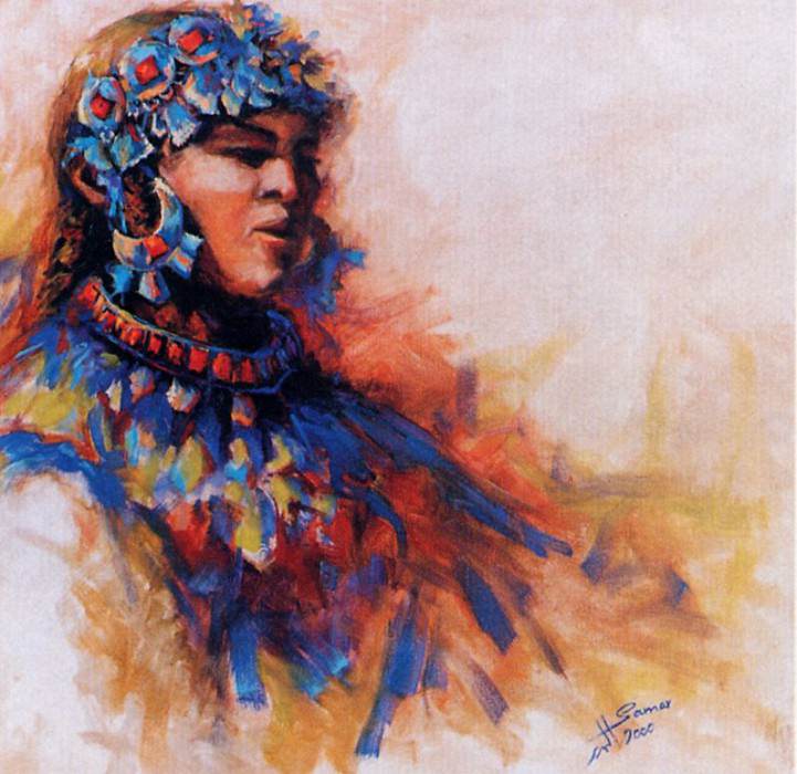 Bedouin Dancer, Hanan. Samar Albader