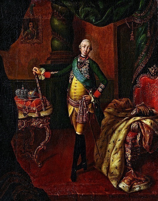 Portrait of Peter III. Aleksey Antropov