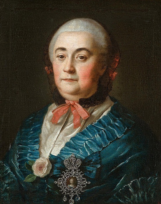 Portrait of Anastasia Izmailova. Aleksey Antropov
