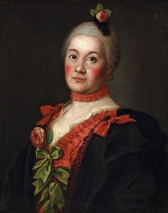 Portrait of Princess Tatiana Trubetskaya. Aleksey Antropov