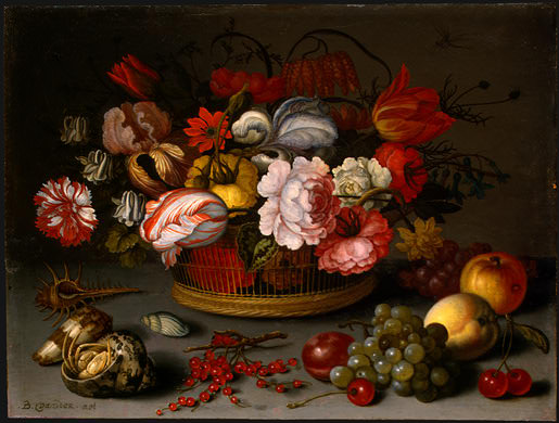 basket-flowers 1622. Balthasar Van Der Ast