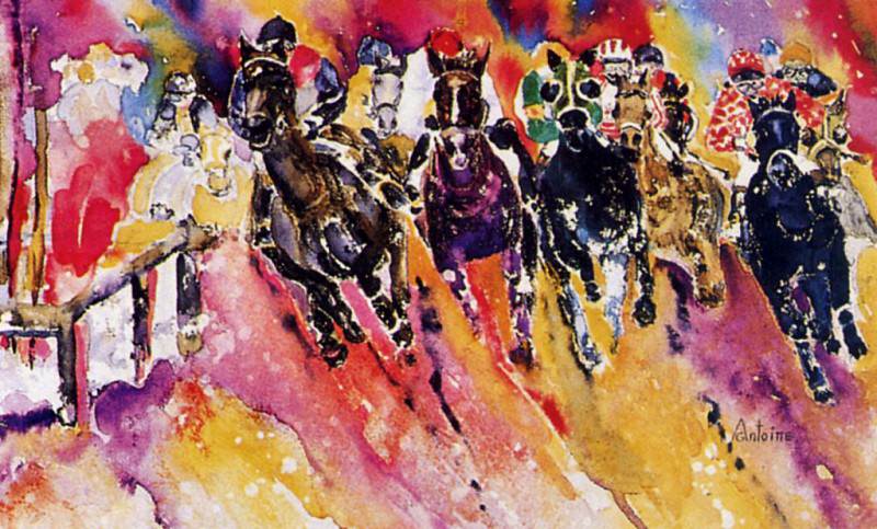 The Race. Gertrude Antoine