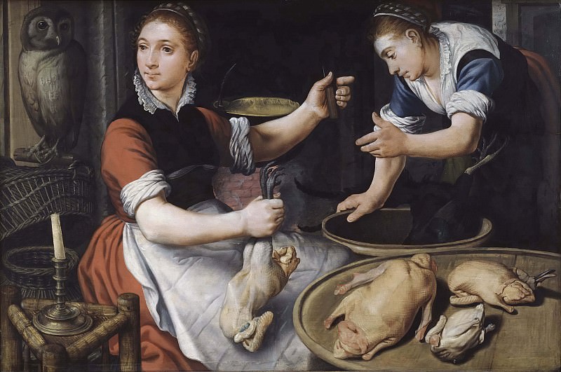Two Women Cooking, Pieter Aertsen (Lange Pier)