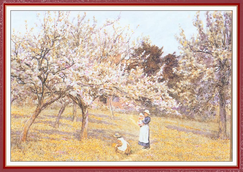The Orchard. Allingham Helen