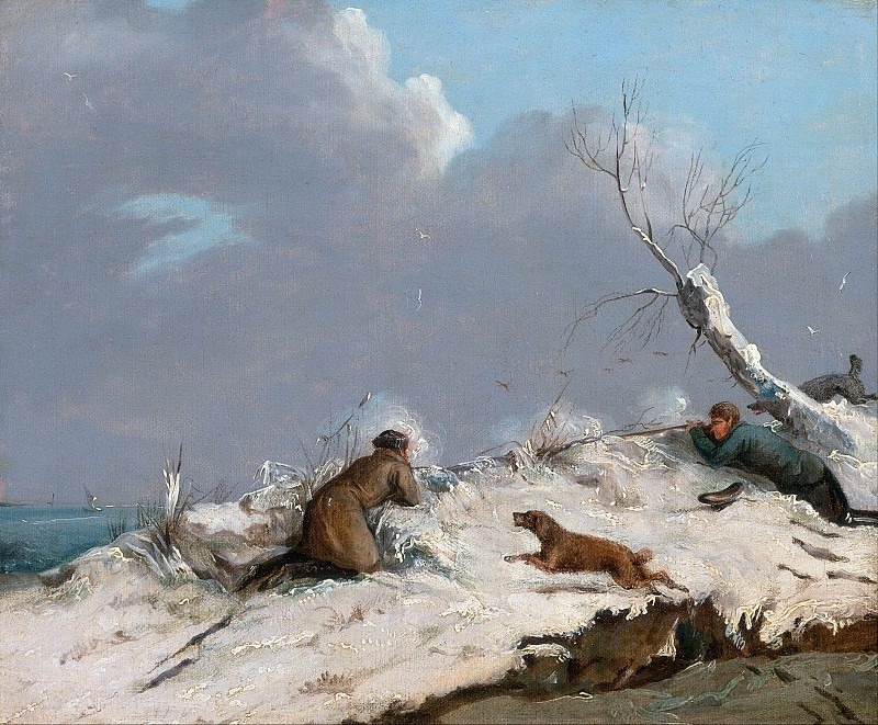 Duck Shooting in Winter. Henry Thomas Alken