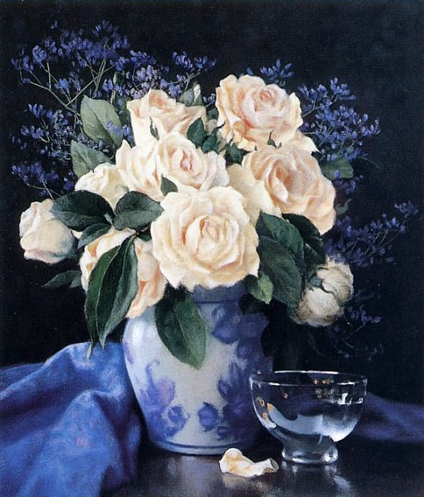 Bouquet et Verre. Alexis Arts