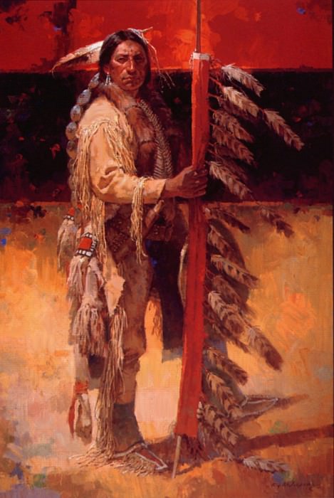 Kiowa Banner. Roy Andersen