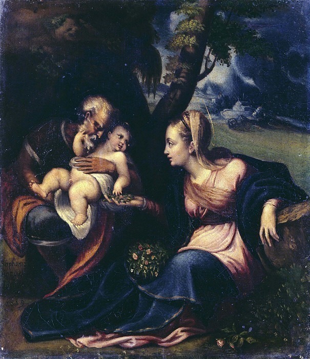 Holy Family. Sofonisba Anguissola