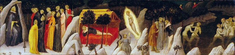 Scenes from Boccaccio. Fra Angelico