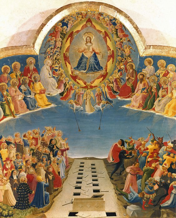 The Last Judgement, detail. Fra Angelico