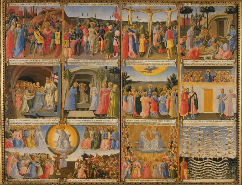 24. Scenes from the Life of Christ. Fra Angelico