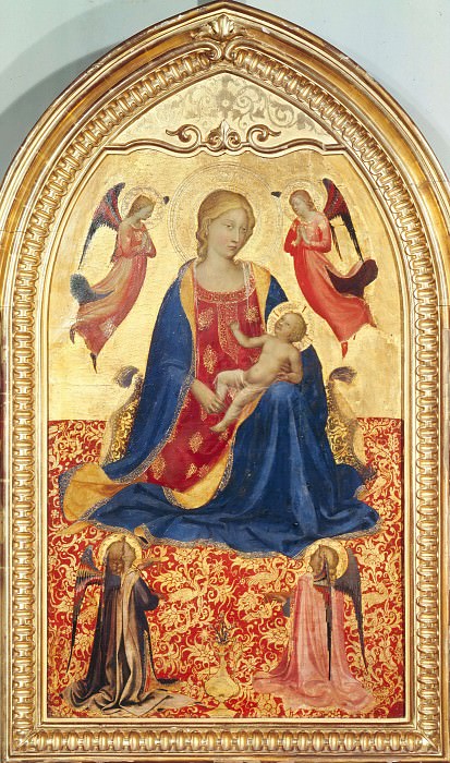 Madonna of Humility. Fra Angelico
