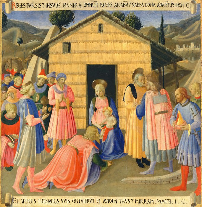 06. Adoration of the Magi. Fra Angelico