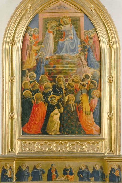 Coronation of the Virgin. Fra Angelico