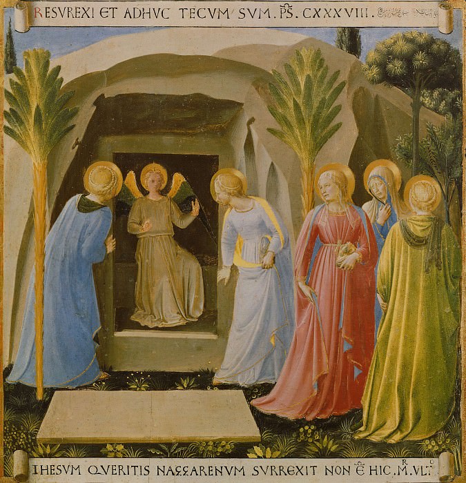 30. Pious Women at the Tomb. Fra Angelico