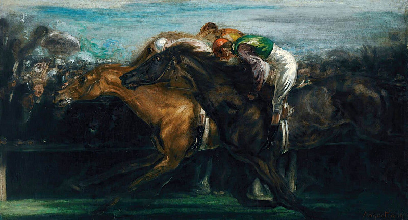 The Races; Les Courses. Louis Anquetin