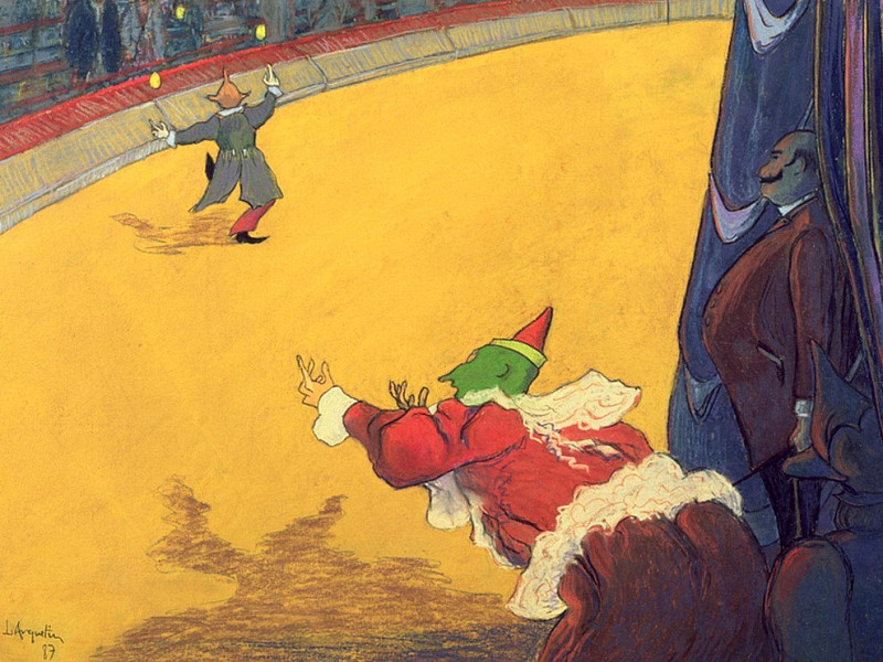 Circus Scene. Louis Anquetin