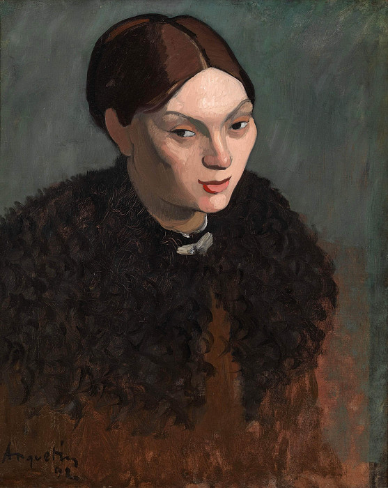 Portrait of Madeleine Bernard. Louis Anquetin