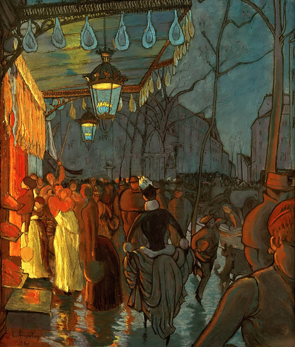 Avenue De Clichy. Louis Anquetin