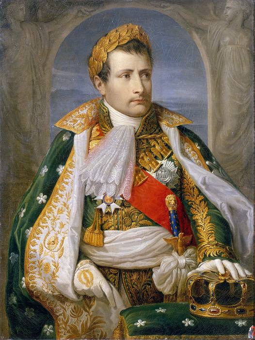 Napoléon I as King of Italy. Andrea Appiani