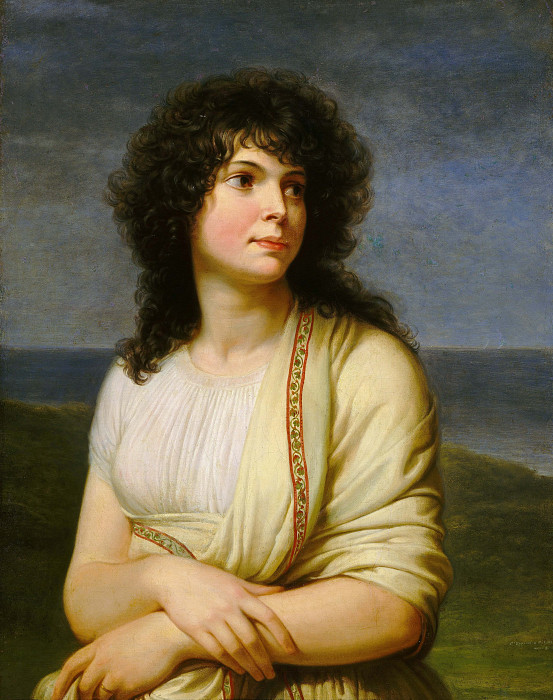 Madame Hamelin, born Jeanne Geneviève Fortunée Lormier-Lagrave (1776-1851). Andrea Appiani