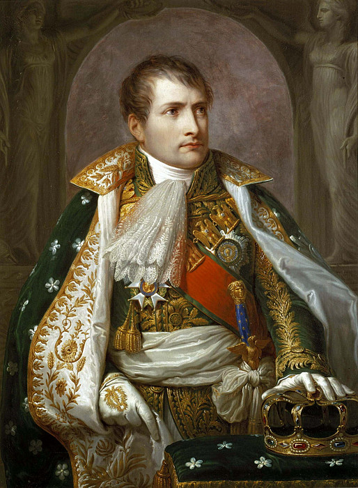 Portrait Of Napoleon As King Of Italy. Andrea Appiani