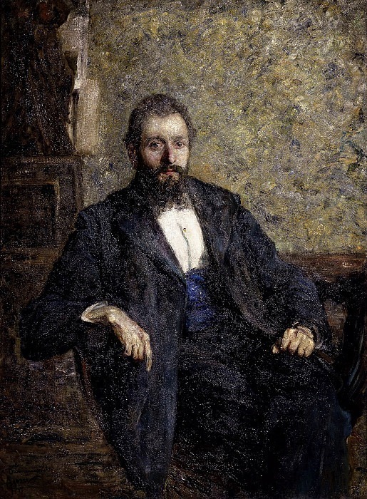 Portrait of the architect Gattermajer. Ermenegildo Agazzi