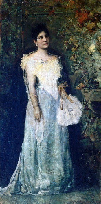 Portrait of Antonietta Noris Locatelli. Ermenegildo Agazzi