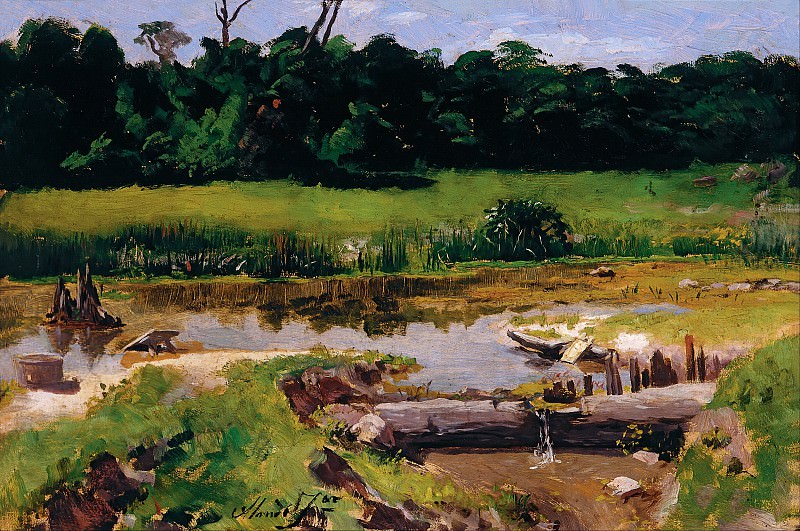 Fluvial Landscape. José Ferraz de Almeida Júnior