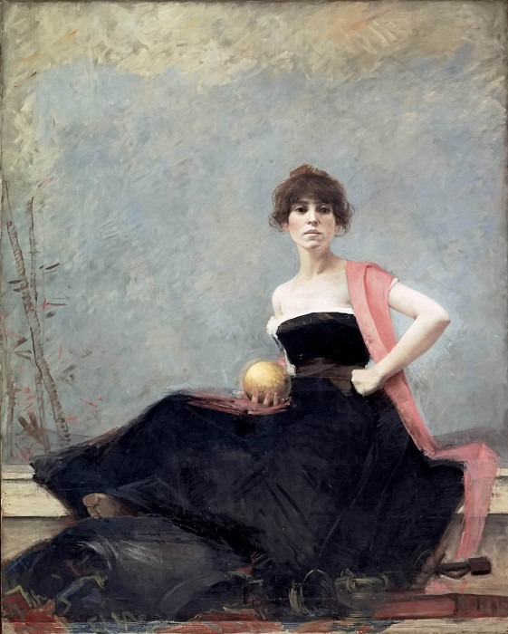 Vanity. Alfred Pierre Agache
