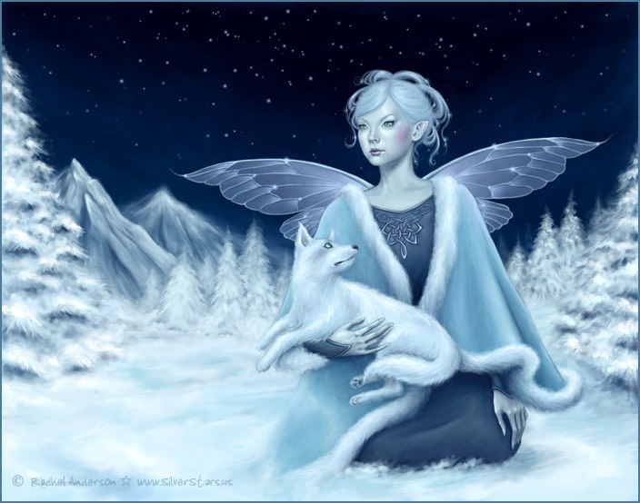 winter fairy. Rachel Anderson